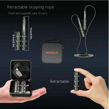 Corde à Sauter Sport Professionnel – Solide, Légère et Facile à Régler | Perform & Potency