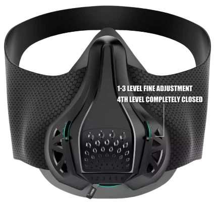 Masque d’Entraînement Respiratoire – Réglable & Haute Qualité